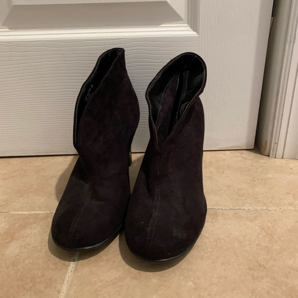 Black booties
